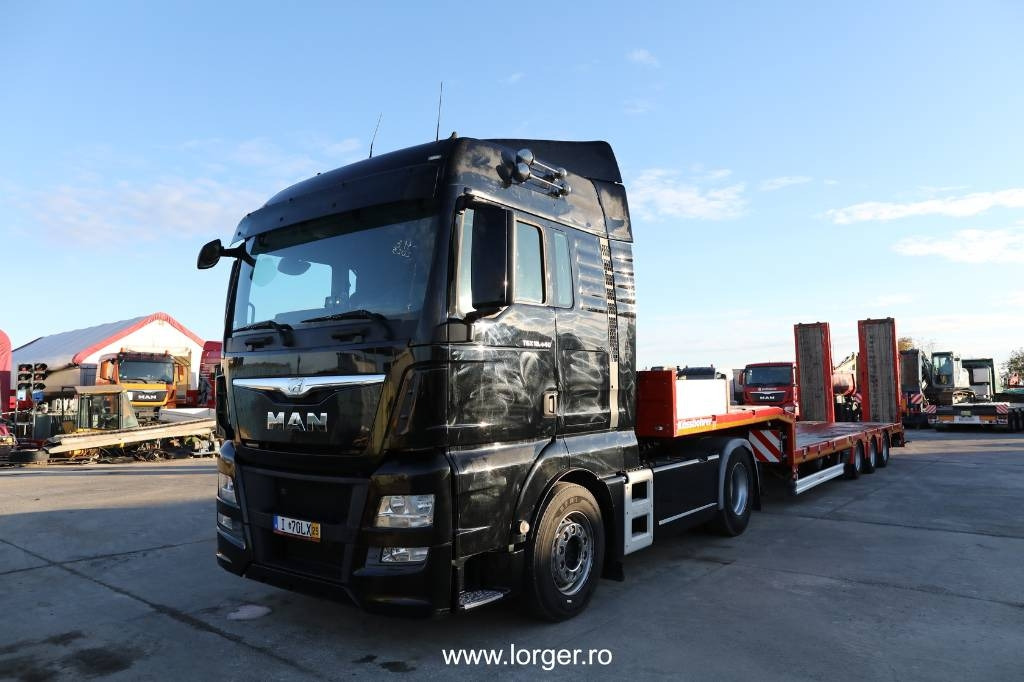 MAN TGX 18.440 4x2 BLS + Trailer Kässbohrer LB3 Lowbed - Тягач: фото 1 MAN TGX 18.440 4x2 BLS + Trailer Kässbohrer LB3 Lowbed - Тягач: фото 1