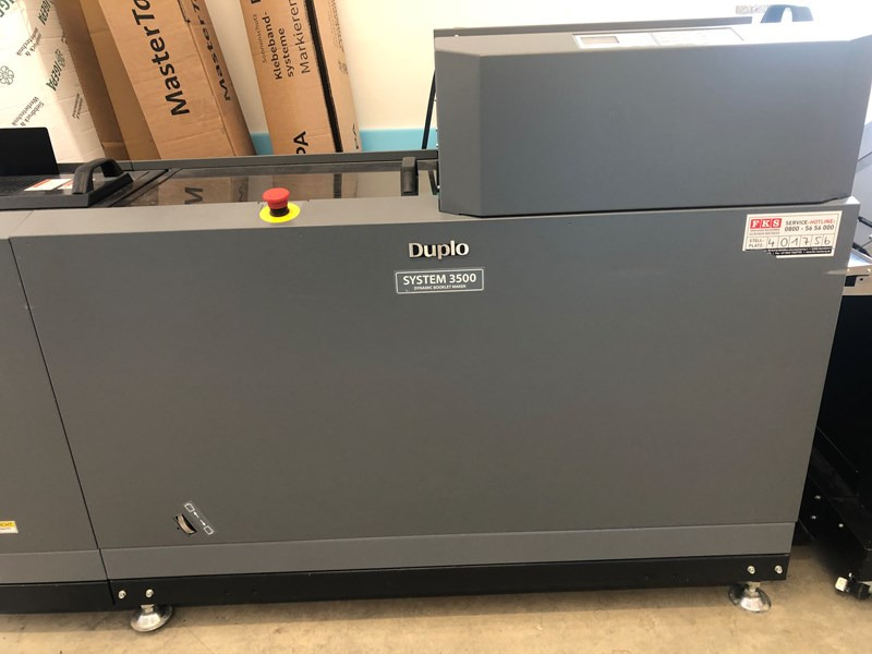 Duplo System 3500 | DC-445 | 2016 - Печатное оборудование: фото 3 Duplo System 3500 | DC-445 | 2016 - Печатное оборудование: фото 3