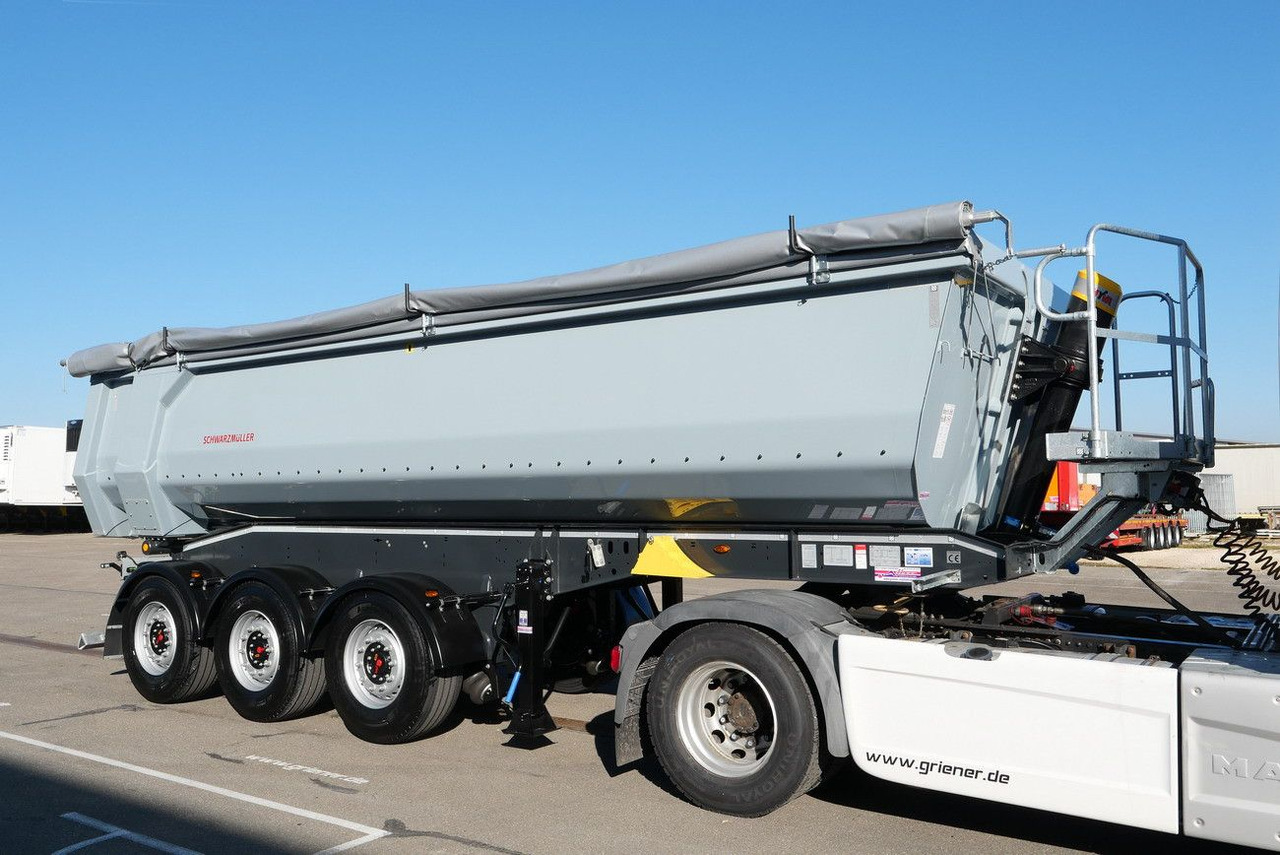 Schwarzmüller K -SERIE / ALUMULDE /STAHLEINLAGE 5430 kg /25m³ - Самосвальный полуприцеп: фото 4 Schwarzmüller K -SERIE / ALUMULDE /STAHLEINLAGE 5430 kg /25m³ - Самосвальный полуприцеп: фото 4
