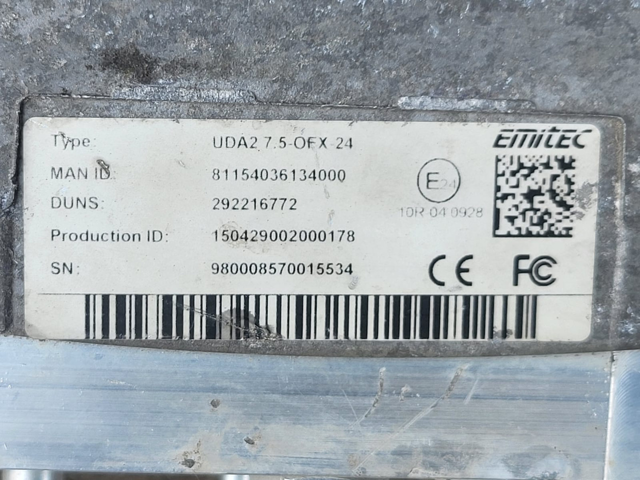 Запчасти Pompa Adblue modul MAN Euro 6 TGX/ TGS EMITEC: фото 12