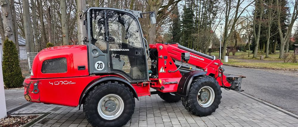 Weidemann 4070 - Телескопический фронтальный погрузчик: фото 1 Weidemann 4070 - Телескопический фронтальный погрузчик: фото 1