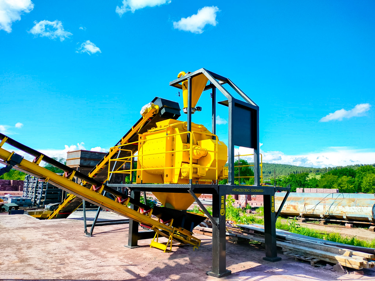 Bess Machine PRS-1200 | Automatic Concrete Block Machine - Вибропресс: фото 3 Bess Machine PRS-1200 | Automatic Concrete Block Machine - Вибропресс: фото 3