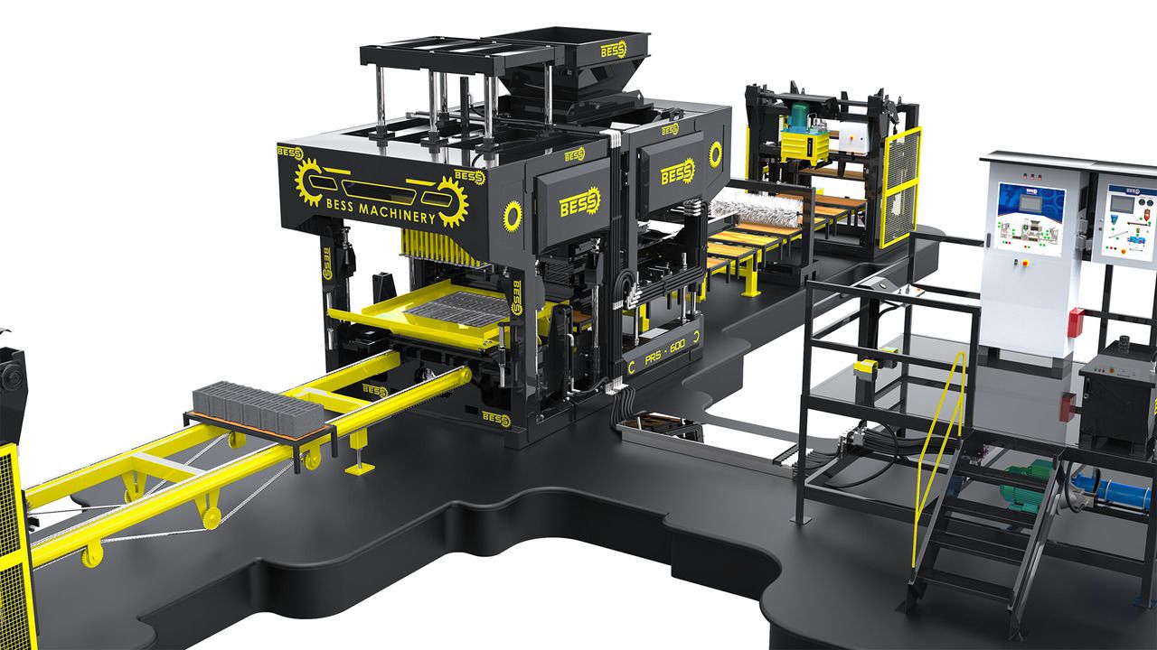 Fully Automatic Hollow Block Machine | PRS-600 - Вибропресс: фото 4 Fully Automatic Hollow Block Machine | PRS-600 - Вибропресс: фото 4