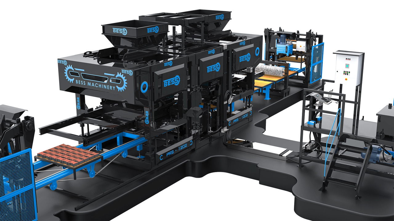 Paving Stone Machine | Automatic | PRS-1202 - Вибропресс: фото 2 Paving Stone Machine | Automatic | PRS-1202 - Вибропресс: фото 2
