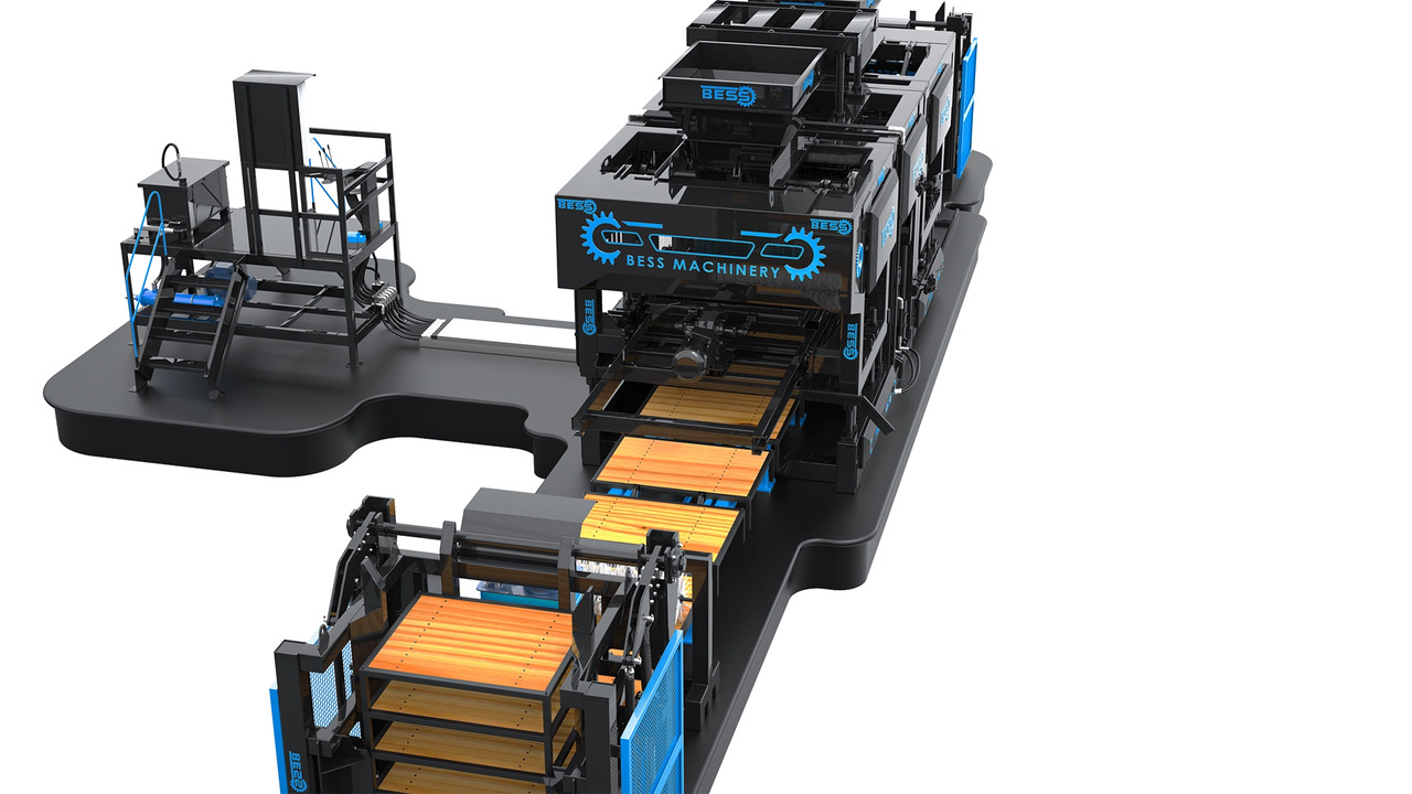 Paving Stone Machine | Automatic | PRS-1202 - Вибропресс: фото 4 Paving Stone Machine | Automatic | PRS-1202 - Вибропресс: фото 4