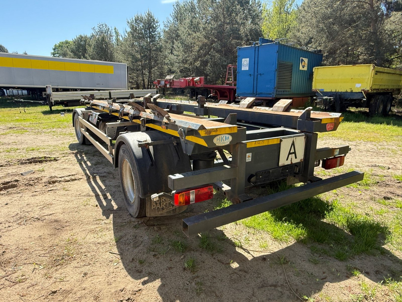 HKM A 18 ZL 5.0 Abrollanhänger für 2 Absetzcontainer - Прицеп мультилифт/ Бункеровоз: фото 5 HKM A 18 ZL 5.0 Abrollanhänger für 2 Absetzcontainer - Прицеп мультилифт/ Бункеровоз: фото 5