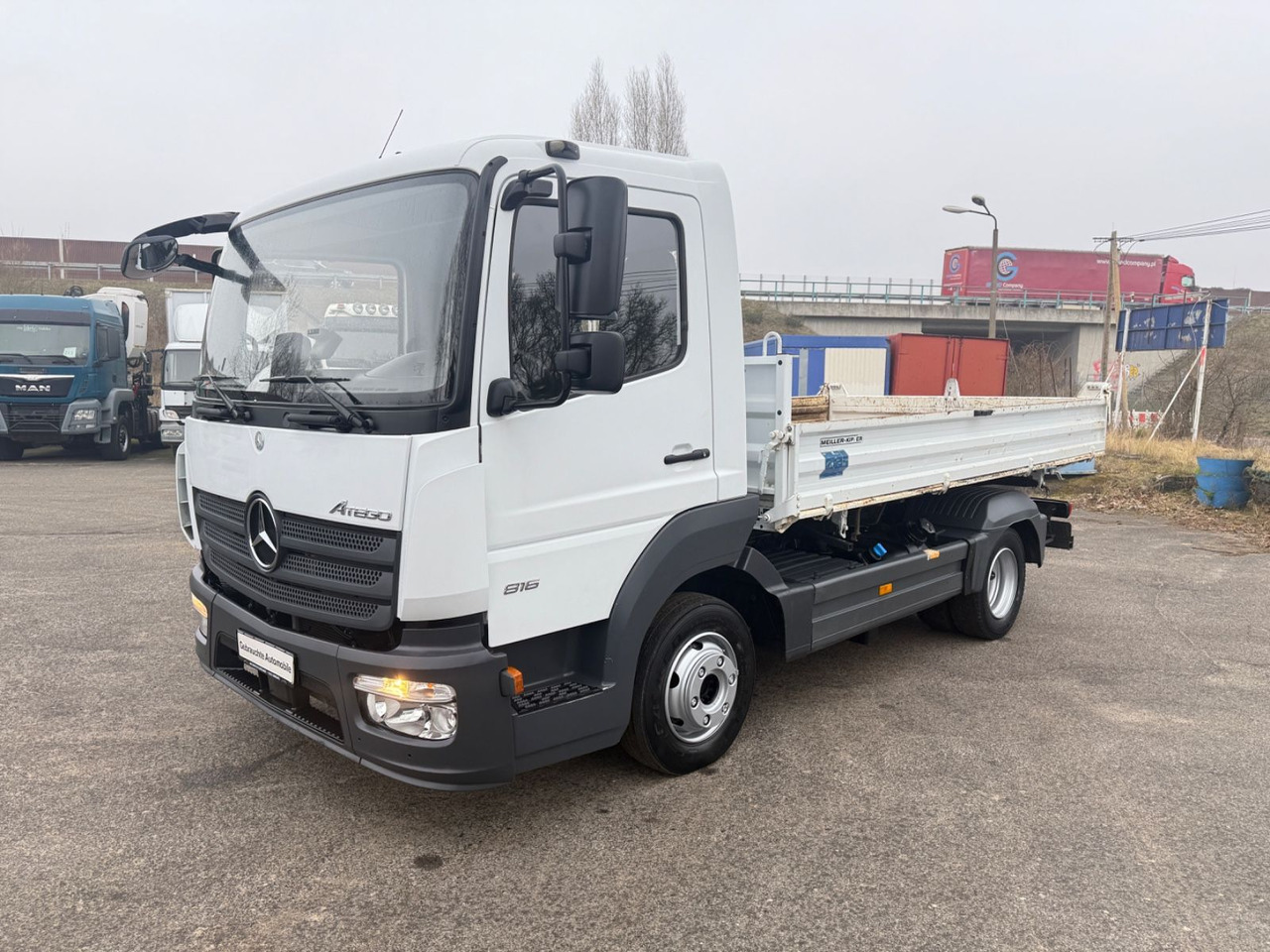Mercedes-Benz Atego 816 Kipper 73 tkm - Самосвал: фото 3 Mercedes-Benz Atego 816 Kipper 73 tkm - Самосвал: фото 3
