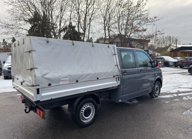 Volkswagen T5 Transporter Pritsche Pritsche Doppelkabine - Тентованный фургон: фото 4 Volkswagen T5 Transporter Pritsche Pritsche Doppelkabine - Тентованный фургон: фото 4