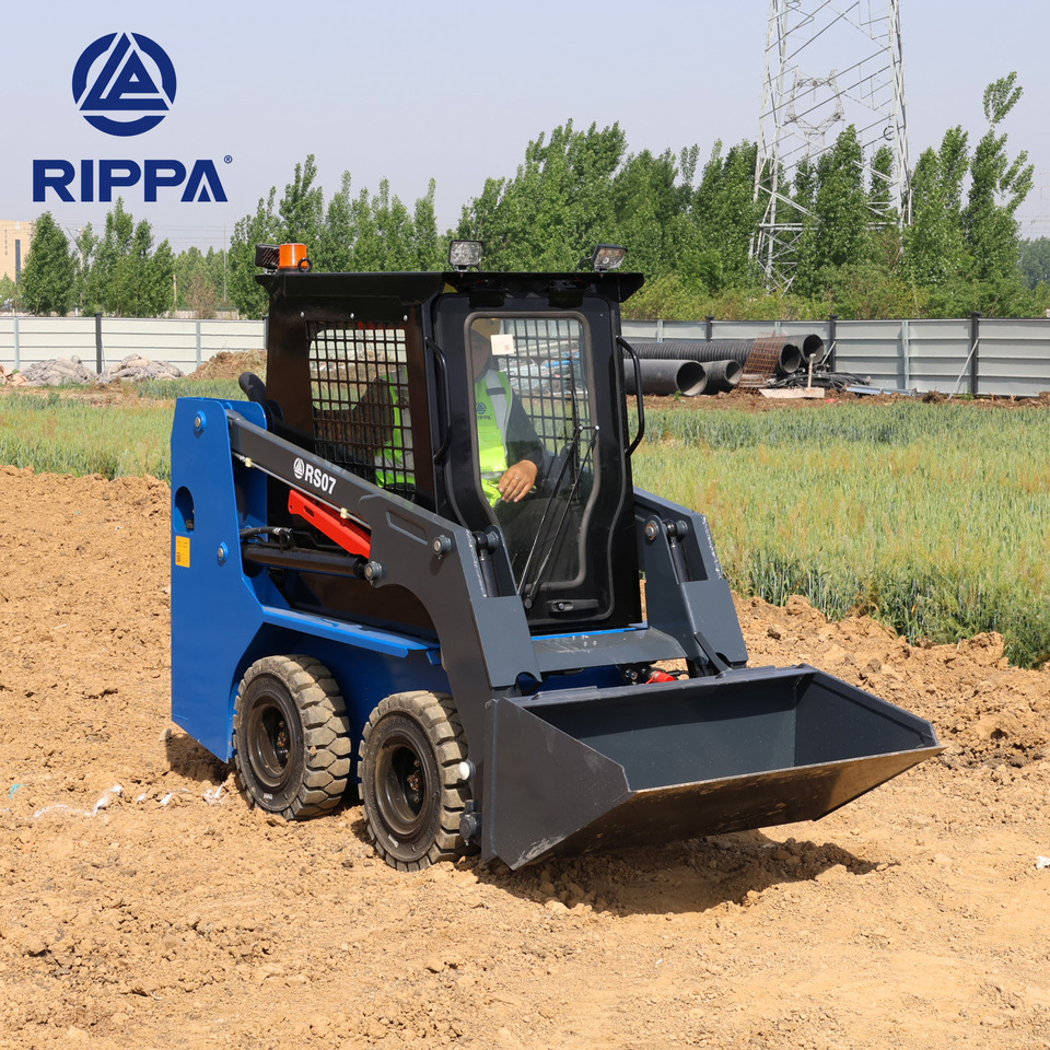 Rippa RS07 skid steer loader Kubota engine EPA dealer more favorable - Мини-погрузчик с бортовым поворотом: фото 3 Rippa RS07 skid steer loader Kubota engine EPA dealer more favorable - Мини-погрузчик с бортовым поворотом: фото 3
