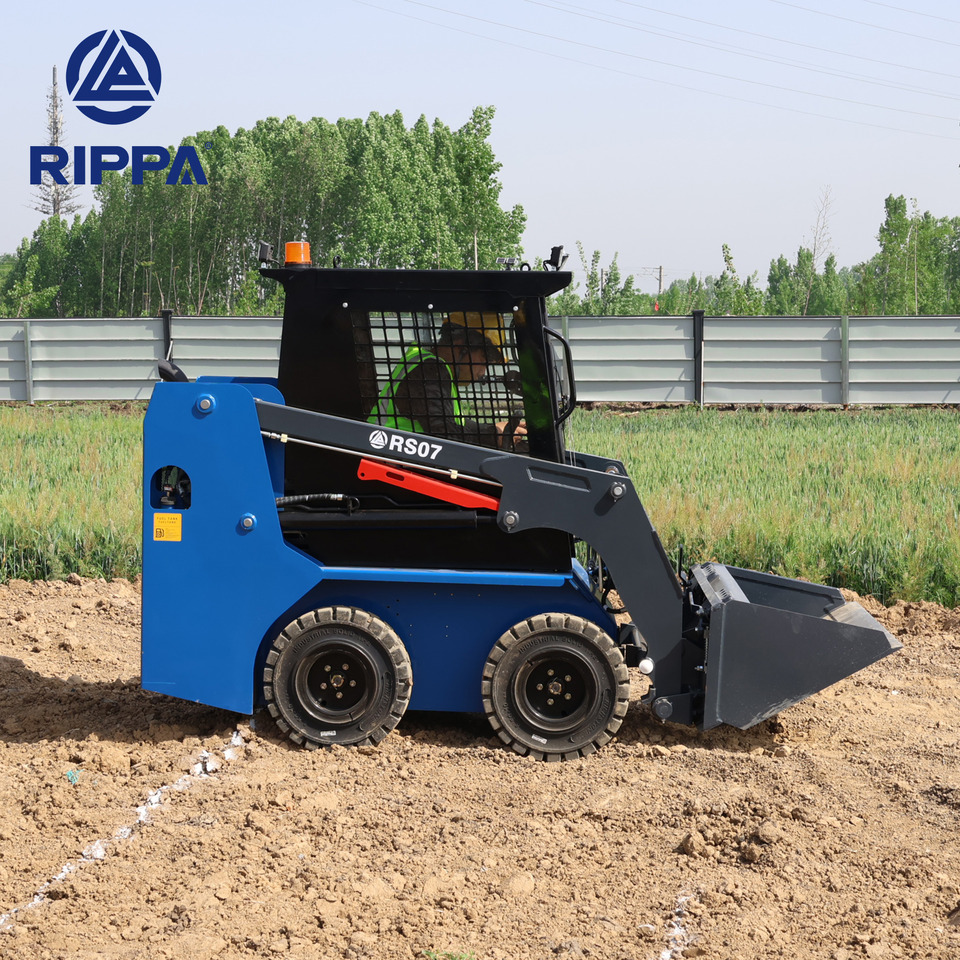 Rippa RS07 skid steer loader Kubota engine EPA dealer more favorable - Мини-погрузчик с бортовым поворотом: фото 4 Rippa RS07 skid steer loader Kubota engine EPA dealer more favorable - Мини-погрузчик с бортовым поворотом: фото 4