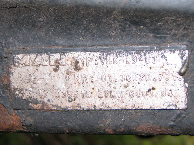 OŚ BELKA MAN TGX TGS HYDRODRIVE 4x4 6x6 8x6 VHK-09-03 - Подвеска: фото 3 OŚ BELKA MAN TGX TGS HYDRODRIVE 4x4 6x6 8x6 VHK-09-03 - Подвеска: фото 3