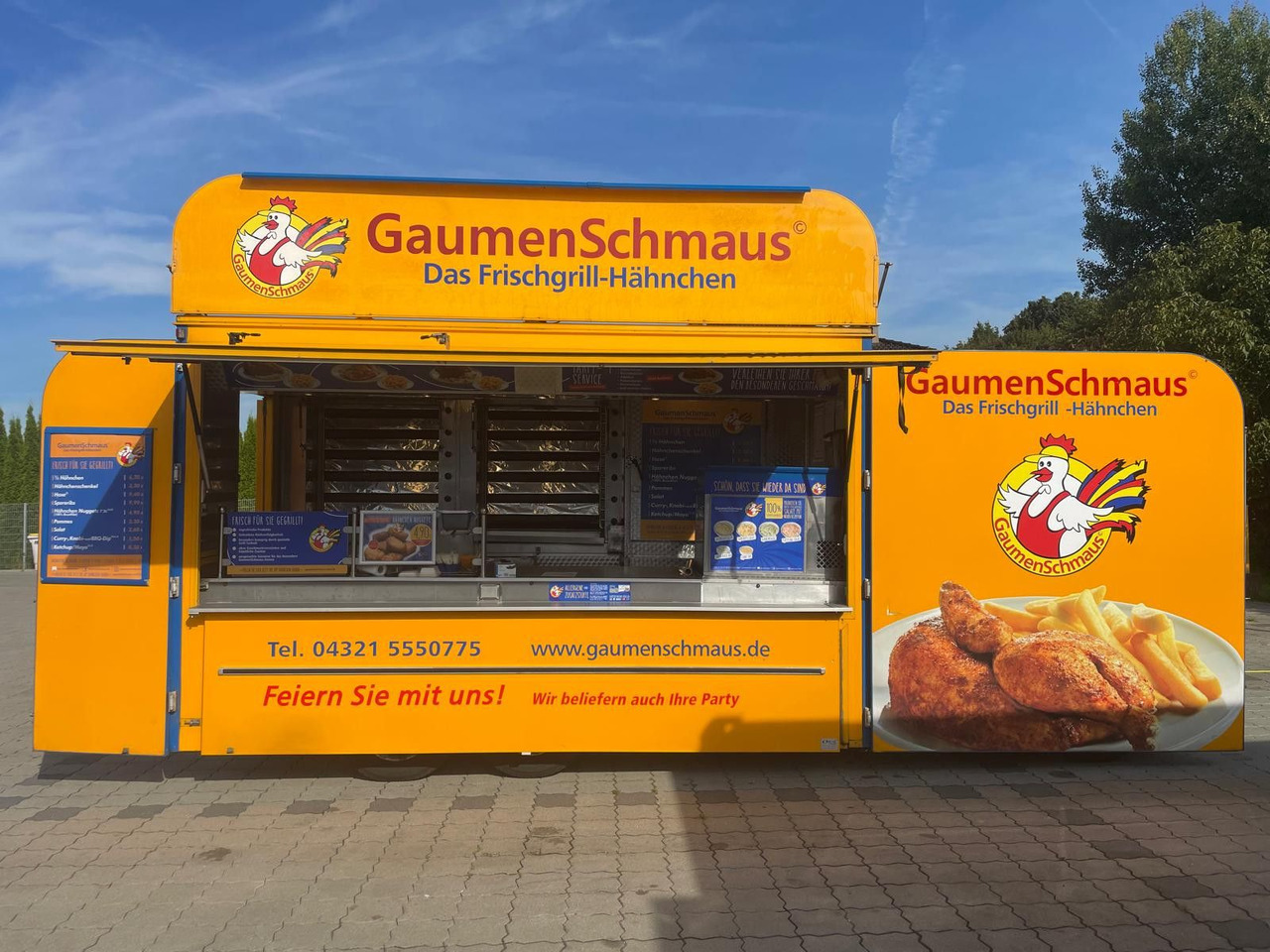 Fiat Hähnchengrill mobil Foodtruck - Торговый грузовик: фото 1 Fiat Hähnchengrill mobil Foodtruck - Торговый грузовик: фото 1