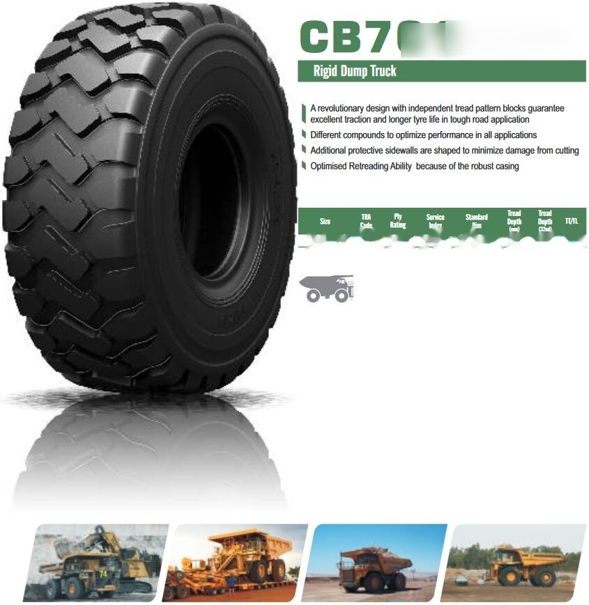 WestLake 20.5R25 CB761+ E3/L3 - Шина для Колёсных погрузчиков: фото 2 WestLake 20.5R25 CB761+ E3/L3 - Шина для Колёсных погрузчиков: фото 2