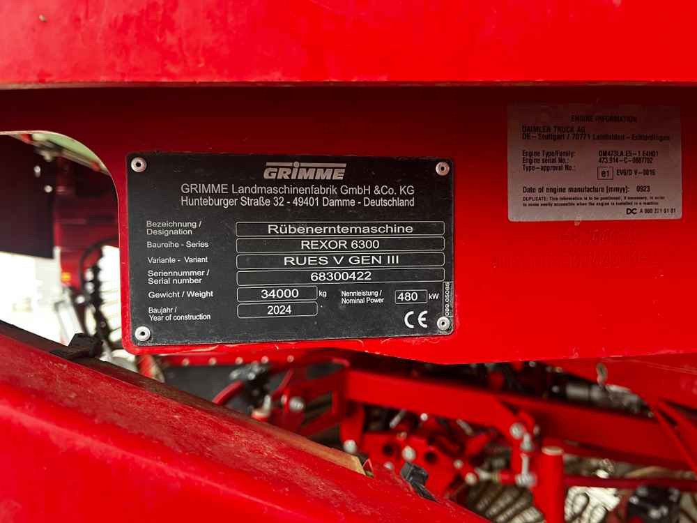 Свеклоуборочный комбайн Grimme REXOR 6300 Platinum: фото 19