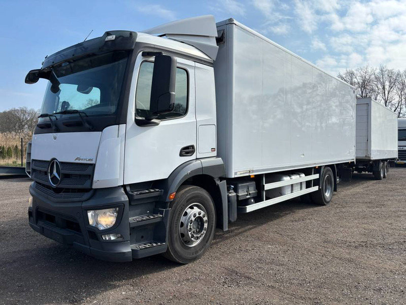 Mercedes-Benz Antos 1833 Euro6 4x2 + anhanger koffer - Грузовик с закрытым кузовом: фото 3 Mercedes-Benz Antos 1833 Euro6 4x2 + anhanger koffer - Грузовик с закрытым кузовом: фото 3