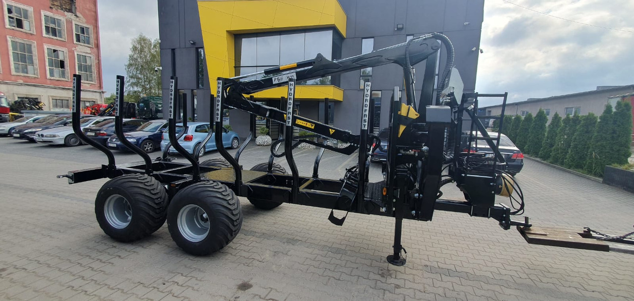 HYDROFAST Przyczepa leśna / Timber trailer / Holzanhänger / Remorque à bois / Remolque para madera - Лесной прицеп: фото 1 HYDROFAST Przyczepa leśna / Timber trailer / Holzanhänger / Remorque à bois / Remolque para madera - Лесной прицеп: фото 1