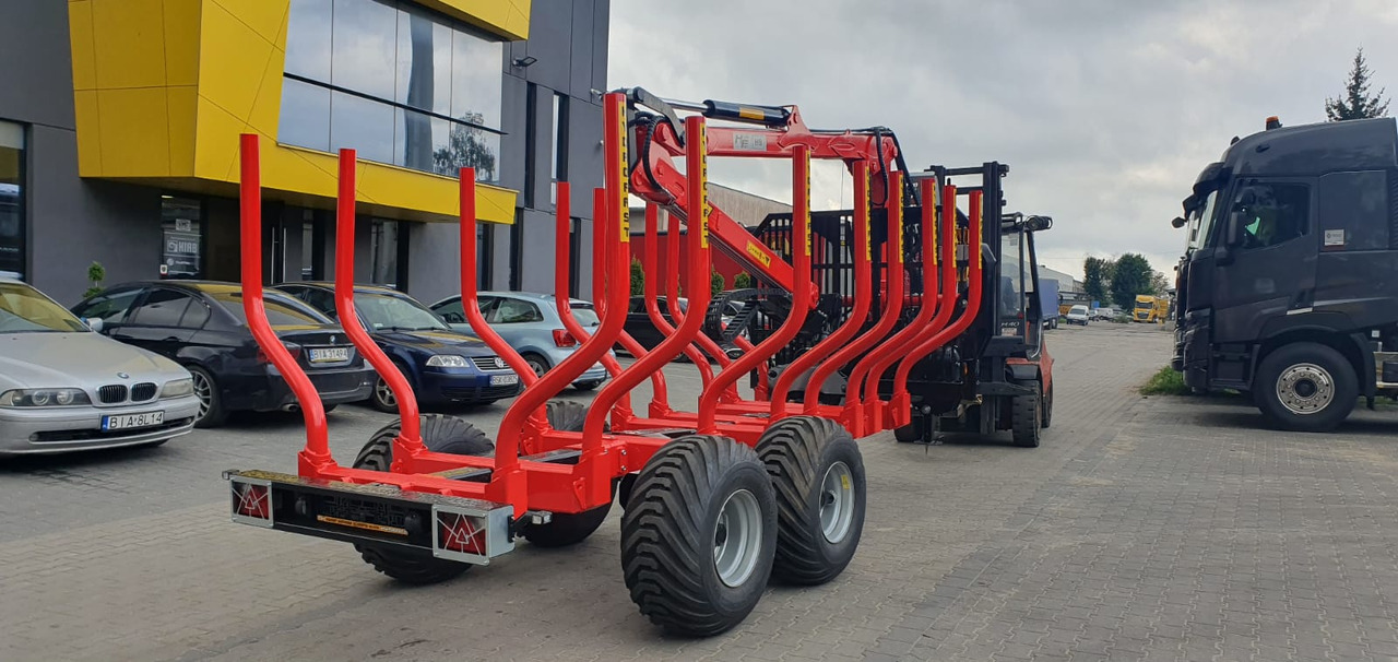 HYDROFAST Przyczepa leśna / Timber trailer / Holzanhänger / Remorque à bois / Remolque para madera - Лесной прицеп: фото 3 HYDROFAST Przyczepa leśna / Timber trailer / Holzanhänger / Remorque à bois / Remolque para madera - Лесной прицеп: фото 3