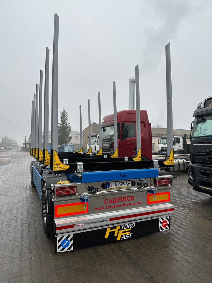 Hydrofast Przyczepa 2 osiowa do drewna stosowego HFP2/2-axle lumber trailer HFP2 - Прицеп лесовоз: фото 2 Hydrofast Przyczepa 2 osiowa do drewna stosowego HFP2/2-axle lumber trailer HFP2 - Прицеп лесовоз: фото 2