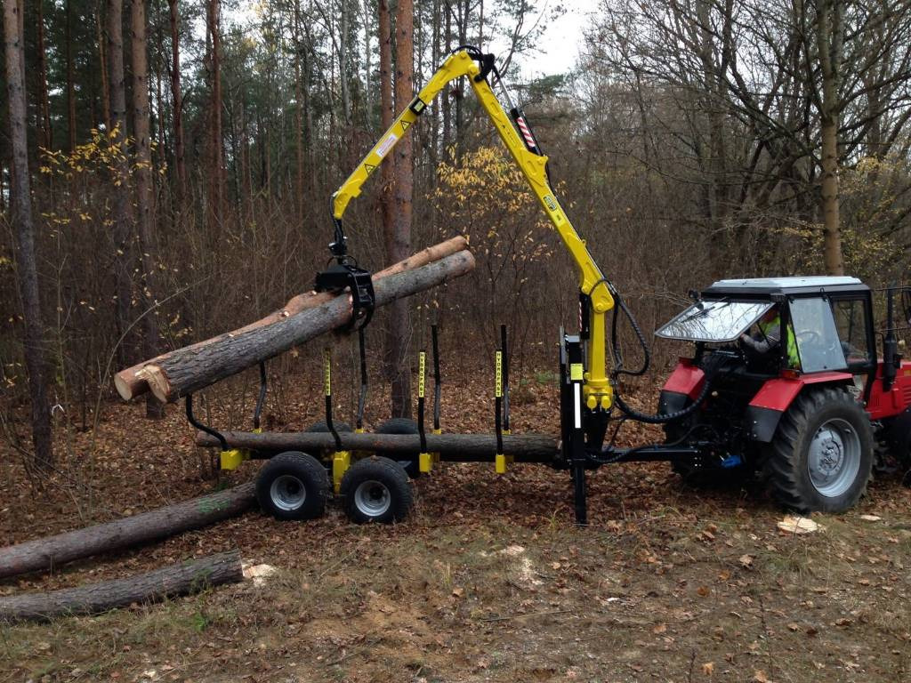 Hydrofast Timber Harvesting Trailer/Forstanhänger/Przyczepka do zrywki drewna H9 - Лесной прицеп: фото 4 Hydrofast Timber Harvesting Trailer/Forstanhänger/Przyczepka do zrywki drewna H9 - Лесной прицеп: фото 4