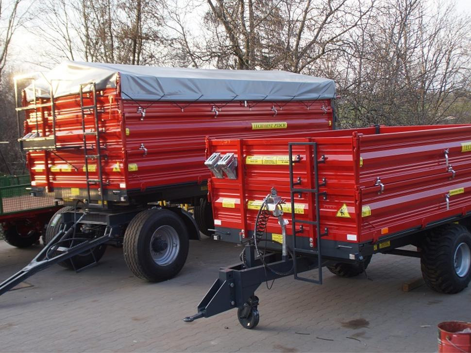 Techmont Anhänger / Trailer / Remorque / Rimorchio / Прицеп двухоосный бортовой / Przyczepa dwuosiowa PTD16 12 t - Сельскохозяйственный прицеп-самосвал: фото 3 Techmont Anhänger / Trailer / Remorque / Rimorchio / Прицеп двухоосный бортовой / Przyczepa dwuosiowa PTD16 12 t - Сельскохозяйственный прицеп-самосвал: фото 3