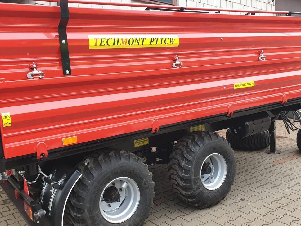 Новый Сельскохозяйственный прицеп-самосвал Techmont Anhänger / Trailer / Remorque / Rimorchio / Прицеп двухосный тандем / Przyczepa tandem PTTCW 310 10 t: фото 25 Новый Сельскохозяйственный прицеп-самосвал Techmont Anhänger / Trailer / Remorque / Rimorchio / Прицеп двухосный тандем / Przyczepa tandem PTTCW 310 10 t: фото 25
