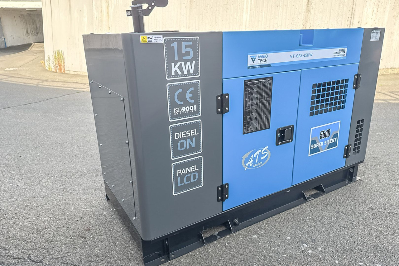 Vario Tech Dieselgenerator VT-GF2-15KW Super Silent + ATS - Электрогенератор: фото 4 Vario Tech Dieselgenerator VT-GF2-15KW Super Silent + ATS - Электрогенератор: фото 4