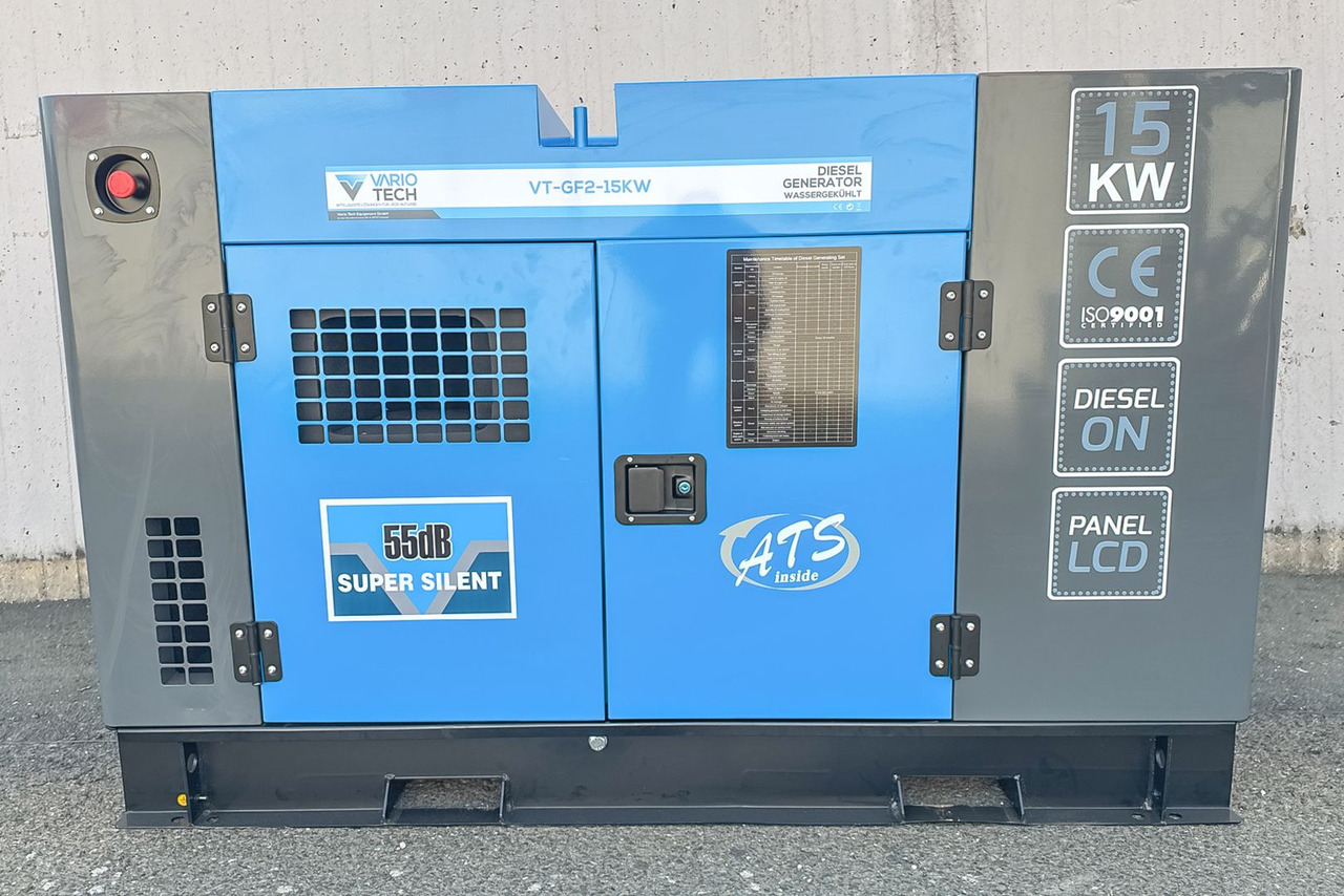 Vario Tech Dieselgenerator VT-GF2-15KW Super Silent + ATS - Электрогенератор: фото 2 Vario Tech Dieselgenerator VT-GF2-15KW Super Silent + ATS - Электрогенератор: фото 2