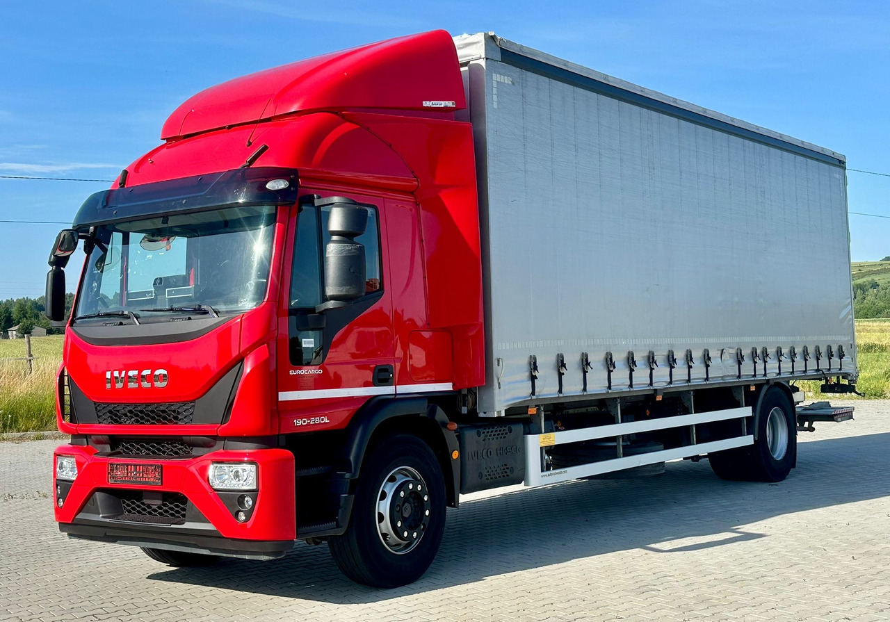 IVECO EUROCARGO 180-280 / FIRANKA / WINDA / 20 PALET / 80 TYŚ KM / 2023 ROK / 9 223 KG ŁADOWNOŚ - Тентованный грузовик: фото 2 IVECO EUROCARGO 180-280 / FIRANKA / WINDA / 20 PALET / 80 TYŚ KM / 2023 ROK / 9 223 KG ŁADOWNOŚ - Тентованный грузовик: фото 2