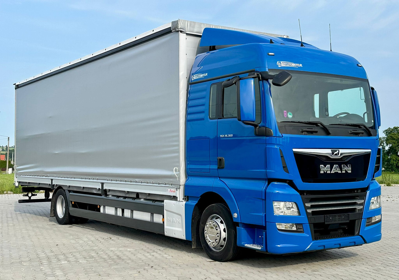 MAN TGX 18.360 / BURTO - FIRANKA / 23 PALETY / SYPIALKA / AUTOMAT / 2021 ROK / SPROWADZONY / SERWISOW - Тентованный грузовик: фото 1 MAN TGX 18.360 / BURTO - FIRANKA / 23 PALETY / SYPIALKA / AUTOMAT / 2021 ROK / SPROWADZONY / SERWISOW - Тентованный грузовик: фото 1