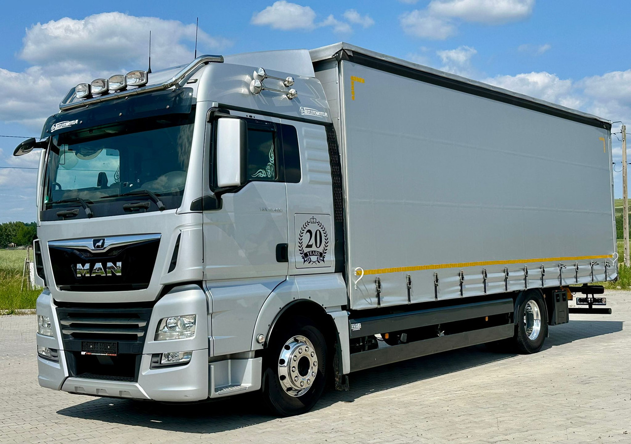 MAN TGX 18.460 / FIRANKA / 20 EUROPALET / ALUSY / SKÓRY / 260 TYS KM / 2019 ROK / Z NIEMIEC - Тентованный грузовик: фото 2 MAN TGX 18.460 / FIRANKA / 20 EUROPALET / ALUSY / SKÓRY / 260 TYS KM / 2019 ROK / Z NIEMIEC - Тентованный грузовик: фото 2