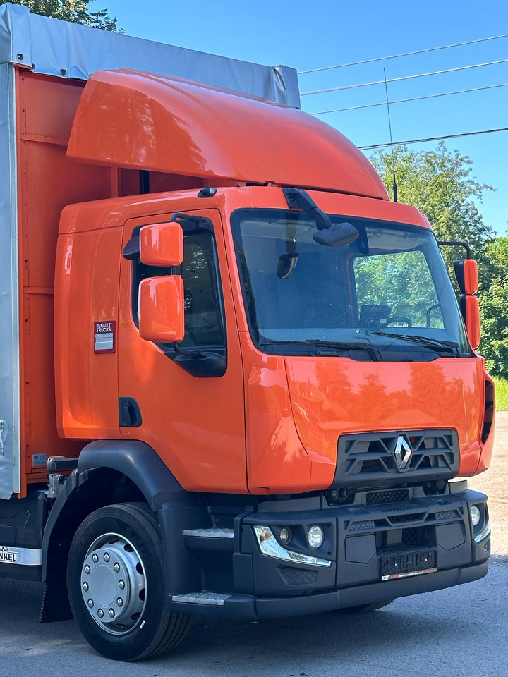 RENAULT D 18 / 280 / FIRANKA / WINDA / 8.6 M DŁUGOŚCI / 21 EUROPALET / NOWE OPONY / ŁADOWNOŚĆ 9.380 KG / AUTOMAT / SERWISOWANA / SPROWADZONA - Тентованный грузовик: фото 4 RENAULT D 18 / 280 / FIRANKA / WINDA / 8.6 M DŁUGOŚCI / 21 EUROPALET / NOWE OPONY / ŁADOWNOŚĆ 9.380 KG / AUTOMAT / SERWISOWANA / SPROWADZONA - Тентованный грузовик: фото 4