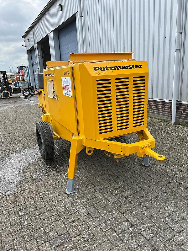 2014 PUTZMEISTER  BSA1005 DC  trailer mounted. - Бетононасос стационарный: фото 3 2014 PUTZMEISTER  BSA1005 DC  trailer mounted. - Бетононасос стационарный: фото 3