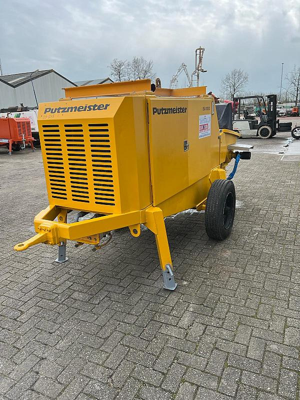 2014 PUTZMEISTER  BSA1005 DC  trailer mounted. - Бетононасос стационарный: фото 1 2014 PUTZMEISTER  BSA1005 DC  trailer mounted. - Бетононасос стационарный: фото 1