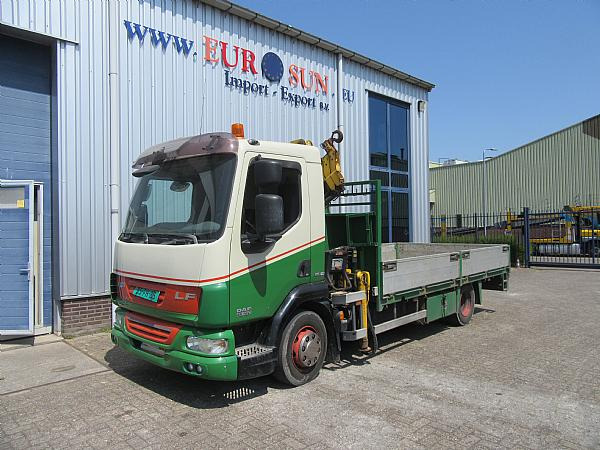 DAF DAF FA LF 45.160 & HIAB crane. - Грузовик бортовой/ Платформа, Автоманипулятор: фото 1 DAF DAF FA LF 45.160 & HIAB crane. - Грузовик бортовой/ Платформа, Автоманипулятор: фото 1