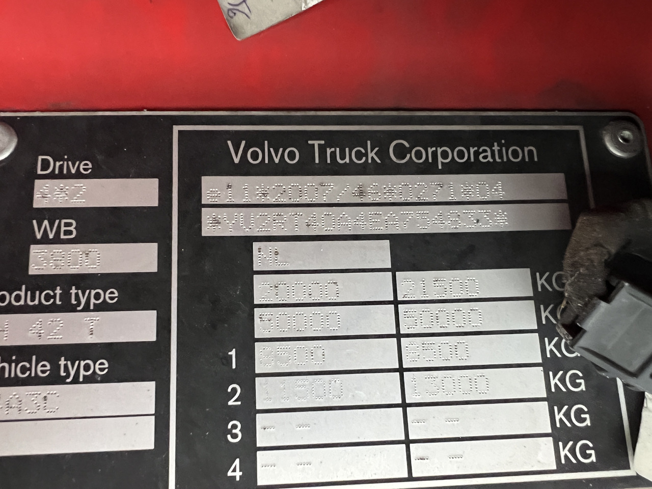 Тягач Volvo FH 500 Globe, Hydraulic: фото 15