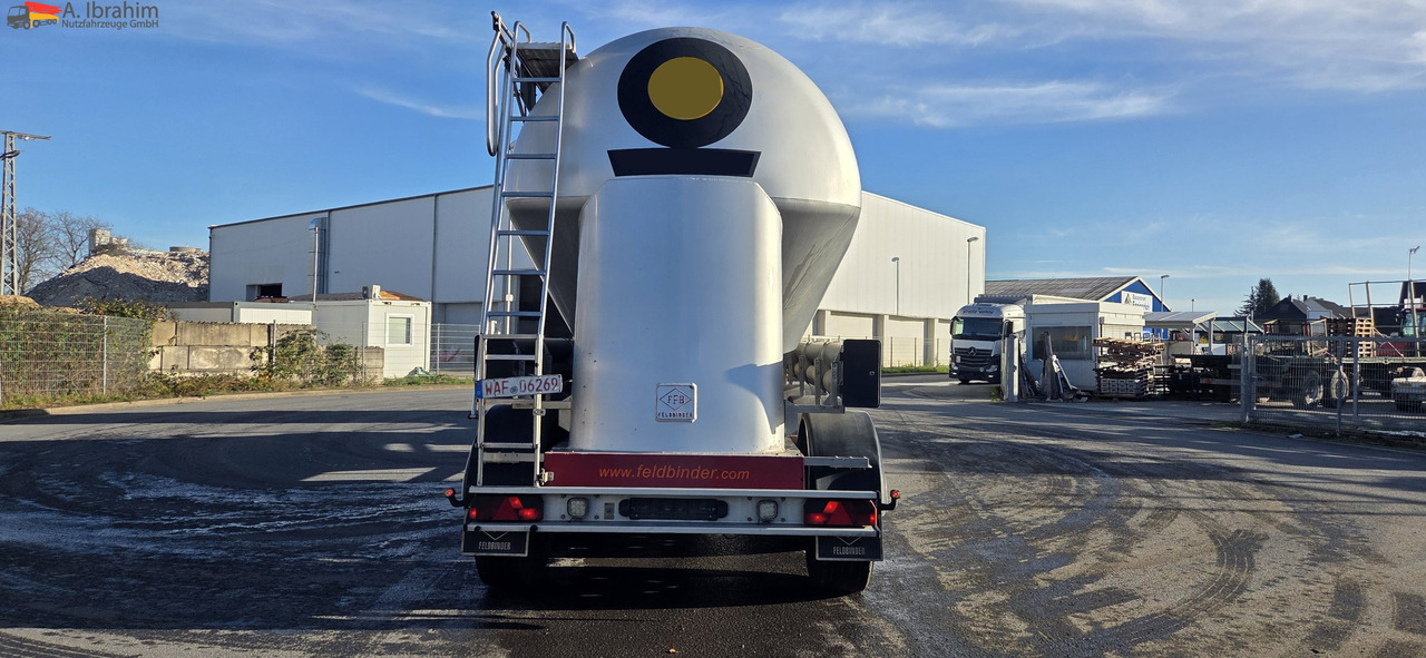 Полуприцеп цистерна для сыпучих грузов Feldbinder EUT 40.3 Liftachse, Scheibenbremse Topzustand | einsatzbereit: фото 10 Полуприцеп цистерна для сыпучих грузов Feldbinder EUT 40.3 Liftachse, Scheibenbremse Topzustand | einsatzbereit: фото 10