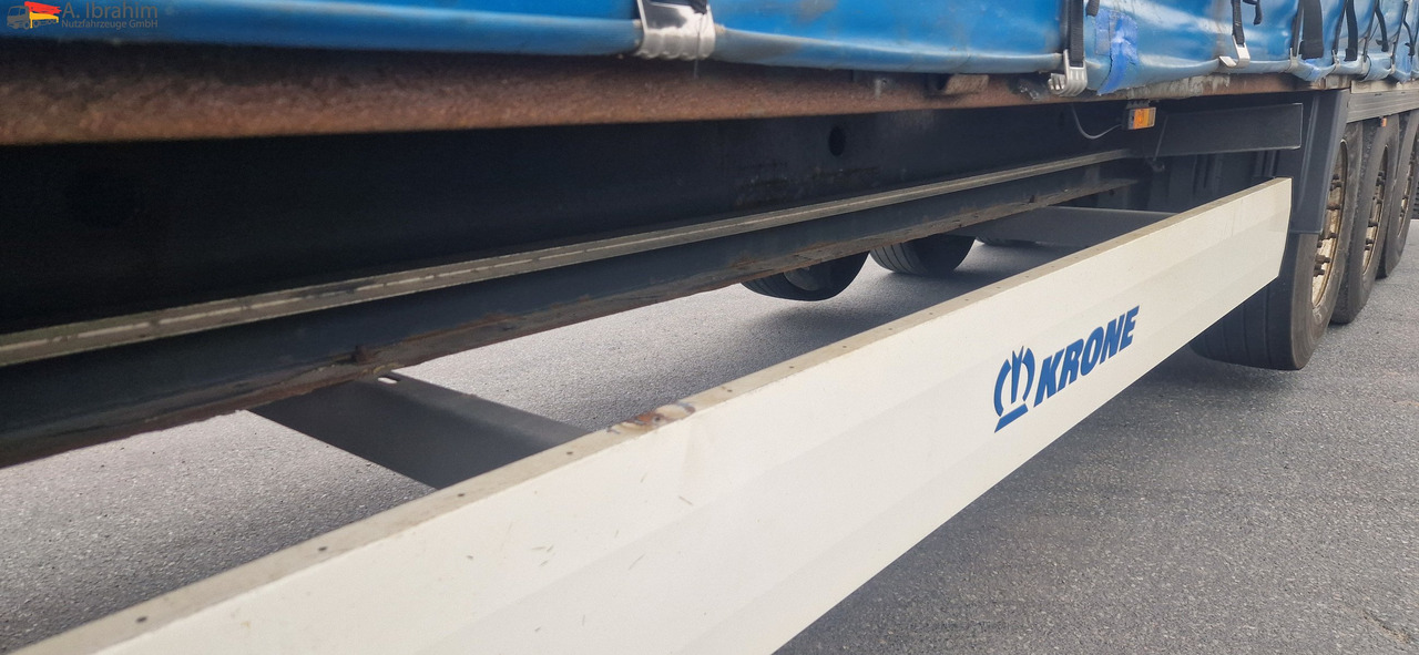 Krone SD Deutscher Auflieger, Pritsche Plane Edscha - Тентованный полуприцеп: фото 3 Krone SD Deutscher Auflieger, Pritsche Plane Edscha - Тентованный полуприцеп: фото 3