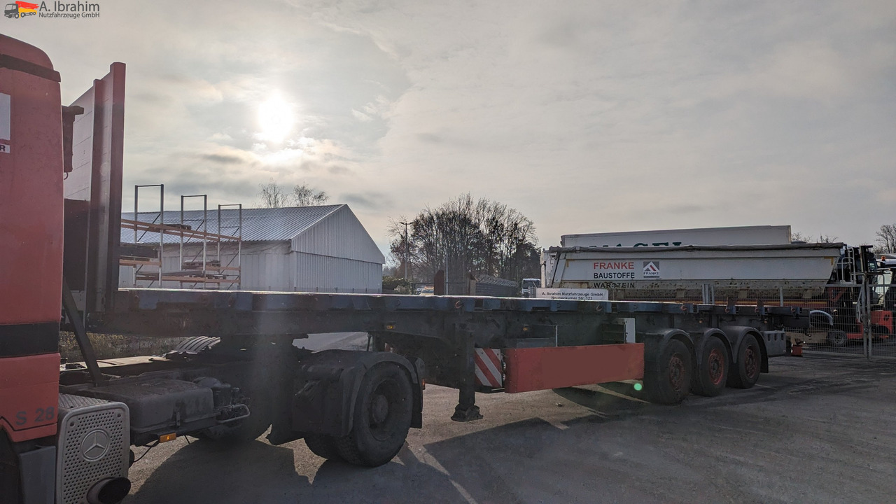 Meusburger MPS-3 Schräglader - Полуприцеп бортовой/ Платформа: фото 1 Meusburger MPS-3 Schräglader - Полуприцеп бортовой/ Платформа: фото 1