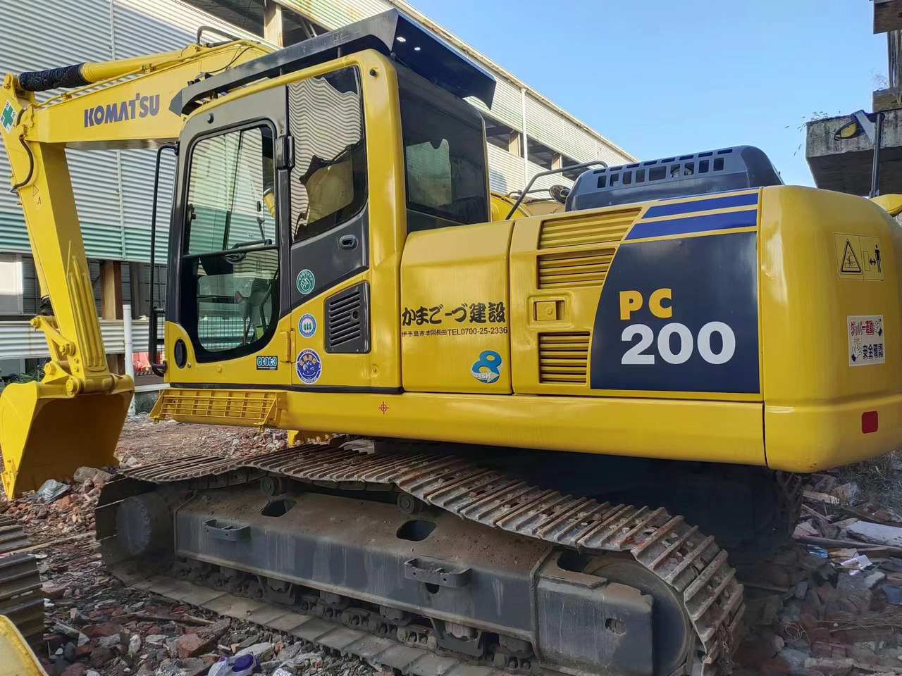 KOMATSU PC200-8 - Гусеничный экскаватор: фото 2 KOMATSU PC200-8 - Гусеничный экскаватор: фото 2