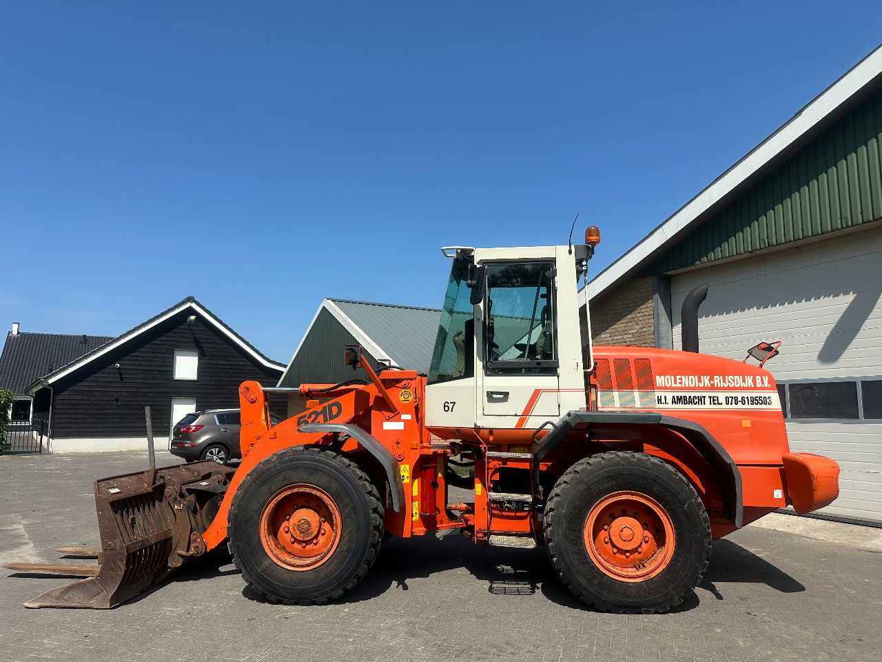 Case 521D - Колёсный погрузчик: фото 1 Case 521D - Колёсный погрузчик: фото 1