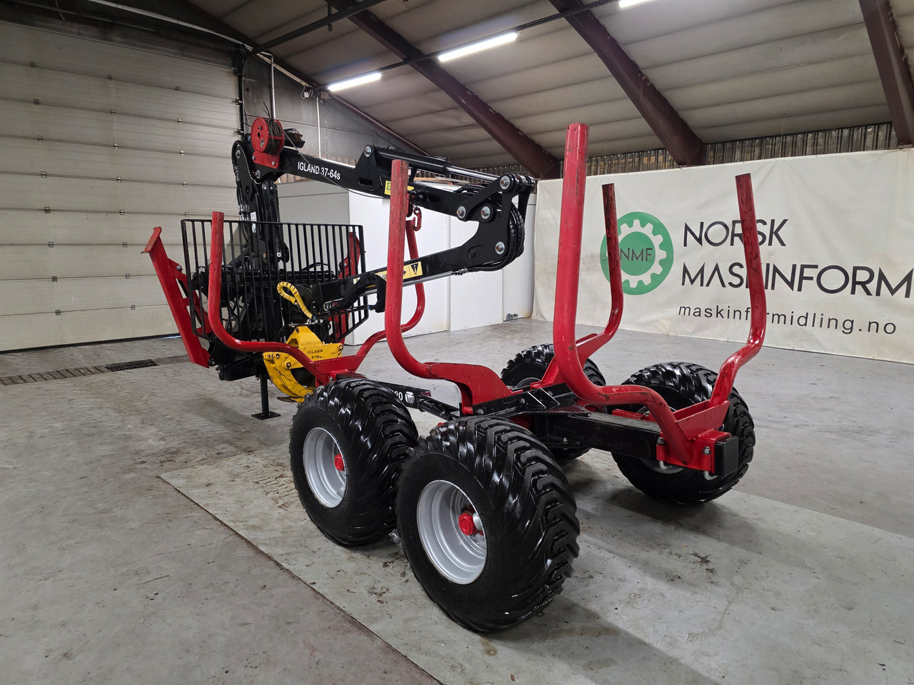 Igland 380 Swingtrac-system - Прицеп лесовоз: фото 2 Igland 380 Swingtrac-system - Прицеп лесовоз: фото 2