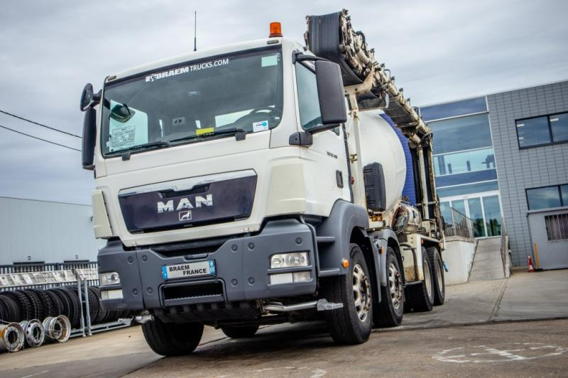 Автобетоносмеситель MAN TGS 32.400 BB+STETTER+BELT/BAND/TAPIS: фото 7