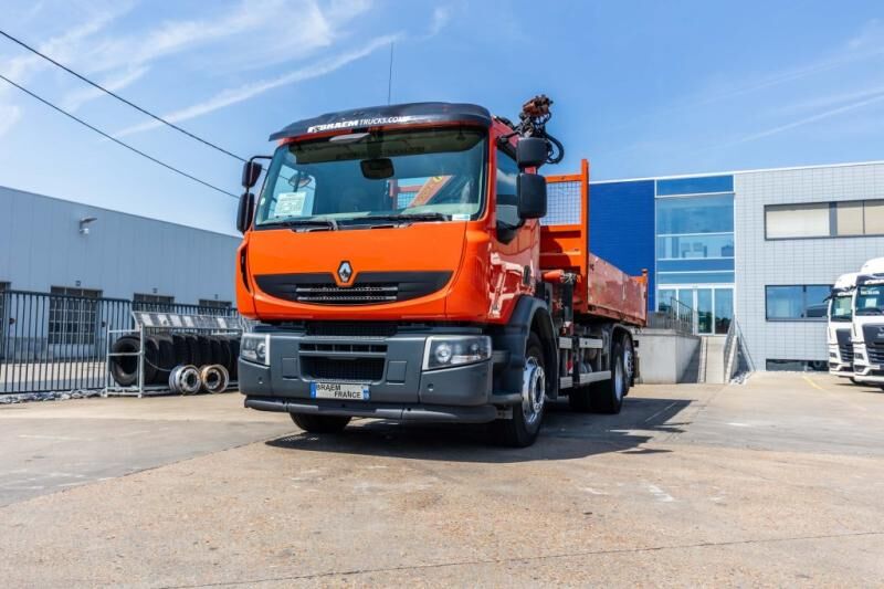 Renault LANDER 380 DXI + PALFINGER 16T/m+3EXT+ROTA+RADIO - Самосвал, Автоманипулятор: фото 3 Renault LANDER 380 DXI + PALFINGER 16T/m+3EXT+ROTA+RADIO - Самосвал, Автоманипулятор: фото 3