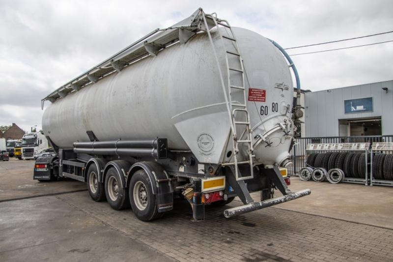 SPITZER SILO EUROVRAC-SK2460 - 60M³+5COMP - Полуприцеп цистерна для сыпучих грузов: фото 3 SPITZER SILO EUROVRAC-SK2460 - 60M³+5COMP - Полуприцеп цистерна для сыпучих грузов: фото 3