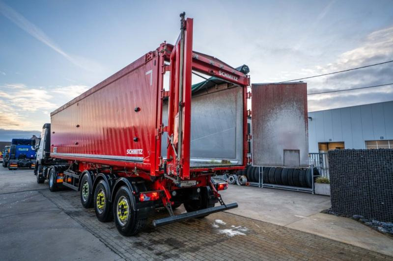 Самосвальный полуприцеп Schmitz ALU-52m3 (GRAIN/CEREALIERE/GETREIDE)+BACHE: фото 9