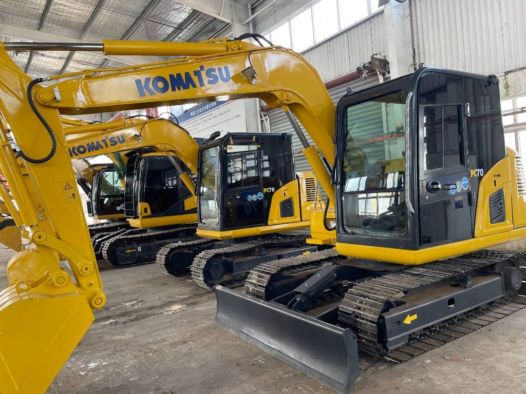 Komatsu PC 70 - Мини-экскаватор: фото 1 Komatsu PC 70 - Мини-экскаватор: фото 1
