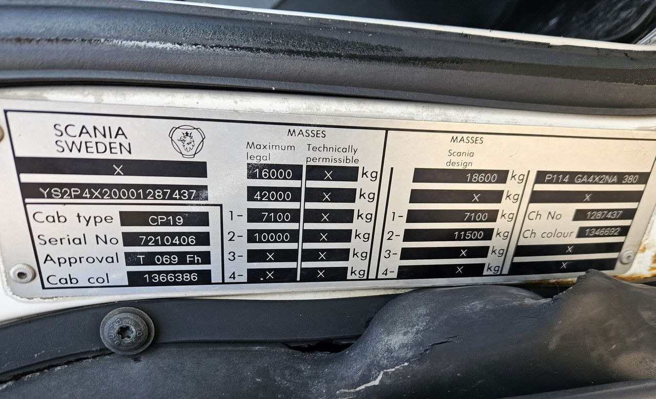 Тягач Scania 114 380- manual gearbox 3+3: фото 24 Тягач Scania 114 380- manual gearbox 3+3: фото 24