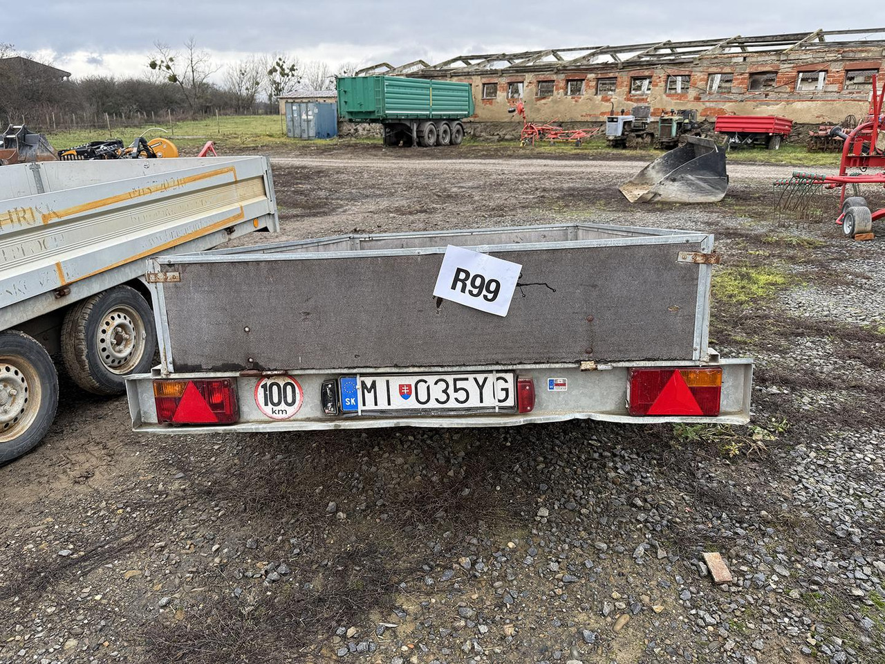 Agados Kangaro, 15, Prívesný vozík 600kg - Прицеп для легкового автомобиля: фото 3 Agados Kangaro, 15, Prívesný vozík 600kg - Прицеп для легкового автомобиля: фото 3