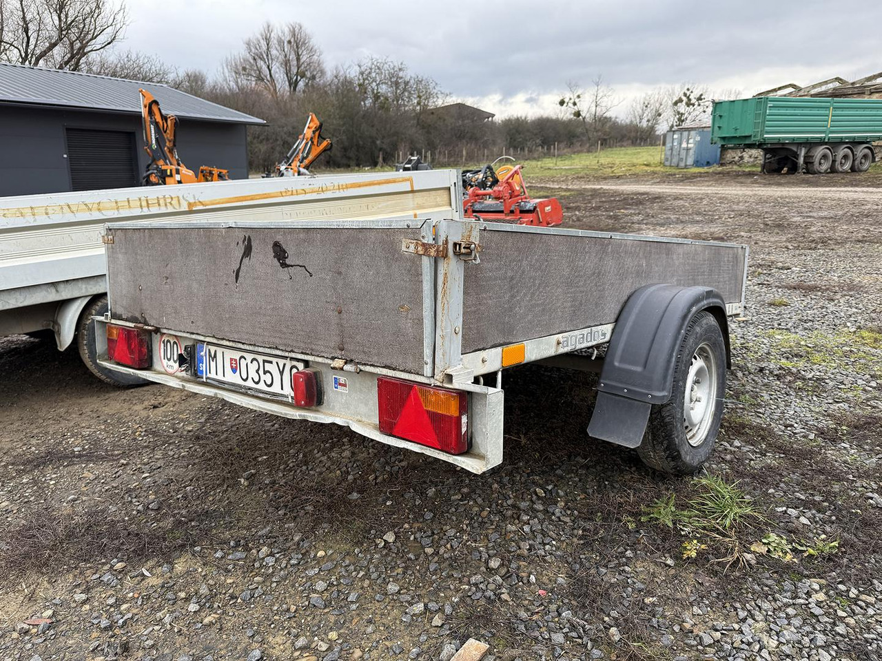 Agados Kangaro, 15, Prívesný vozík 600kg - Прицеп для легкового автомобиля: фото 2 Agados Kangaro, 15, Prívesný vozík 600kg - Прицеп для легкового автомобиля: фото 2