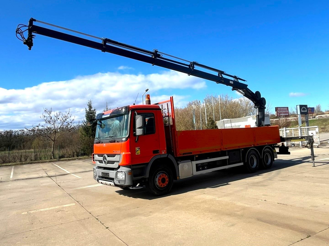 Mercedes truck Actros, Haib 166, 2636 - Грузовик бортовой/ Платформа, Автоманипулятор: фото 4 Mercedes truck Actros, Haib 166, 2636 - Грузовик бортовой/ Платформа, Автоманипулятор: фото 4